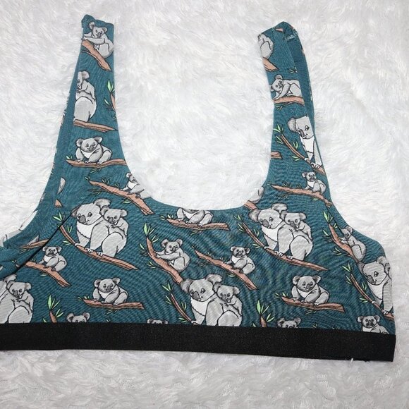 MeUndies Other - MeUndies U-back bralette Koala Bears buttery soft fabric Sz Med NWOT